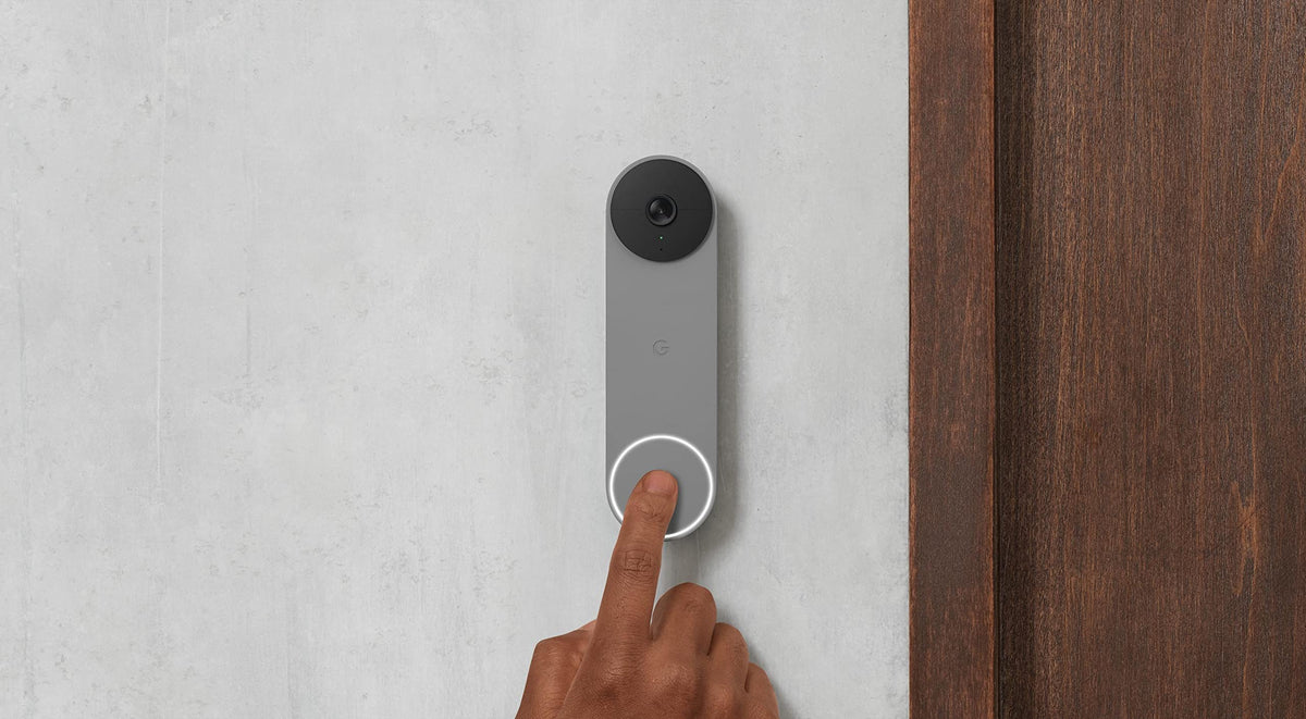 Google Nest Doorbell, Battery Powered, Ash