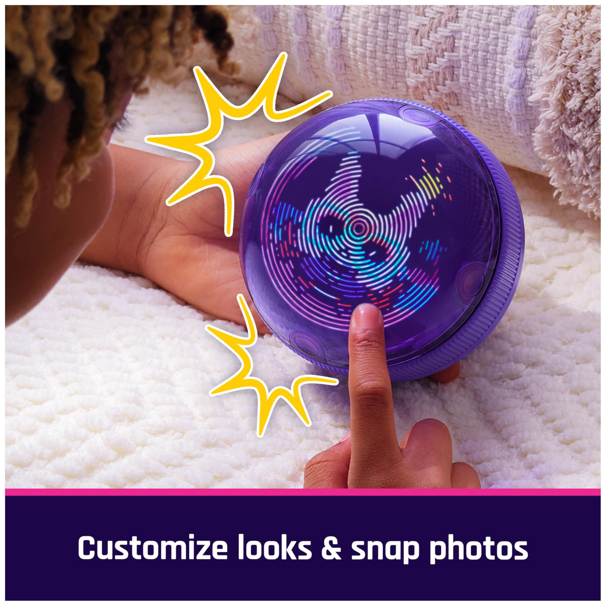 BITZEE Interactive Hamster Ball Digital Pet Toy