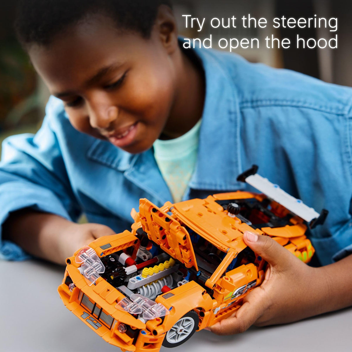 LEGO Technic Fast and Furious Toyota Supra MK4, Ages 9+, 42204
