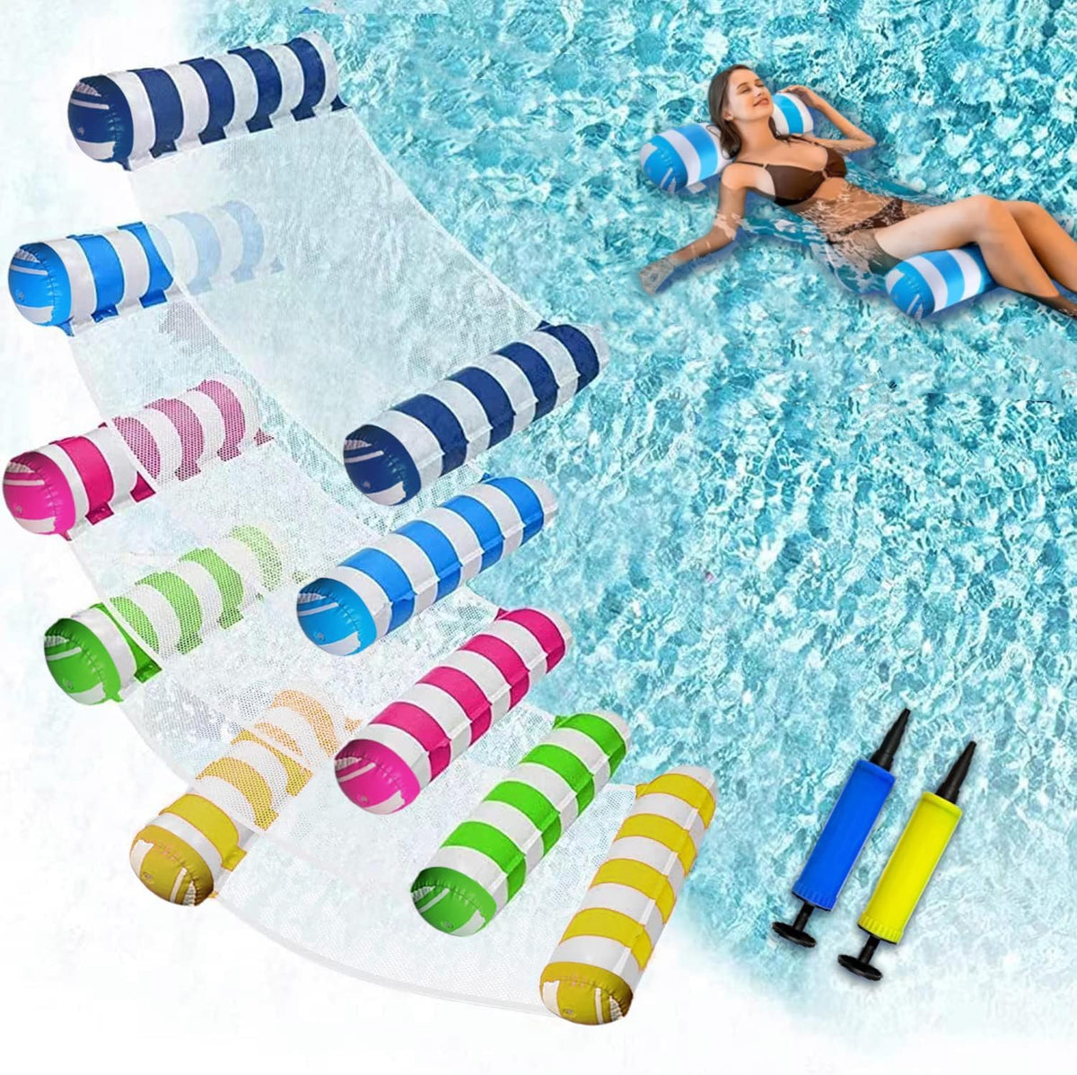 XL 4-in-1 Adult Pool Floats (5 Pack)