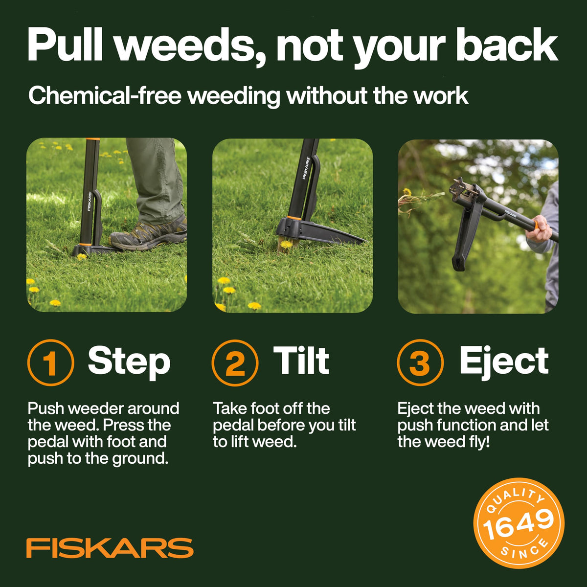 Fiskars Uproot Weed and Root Remover