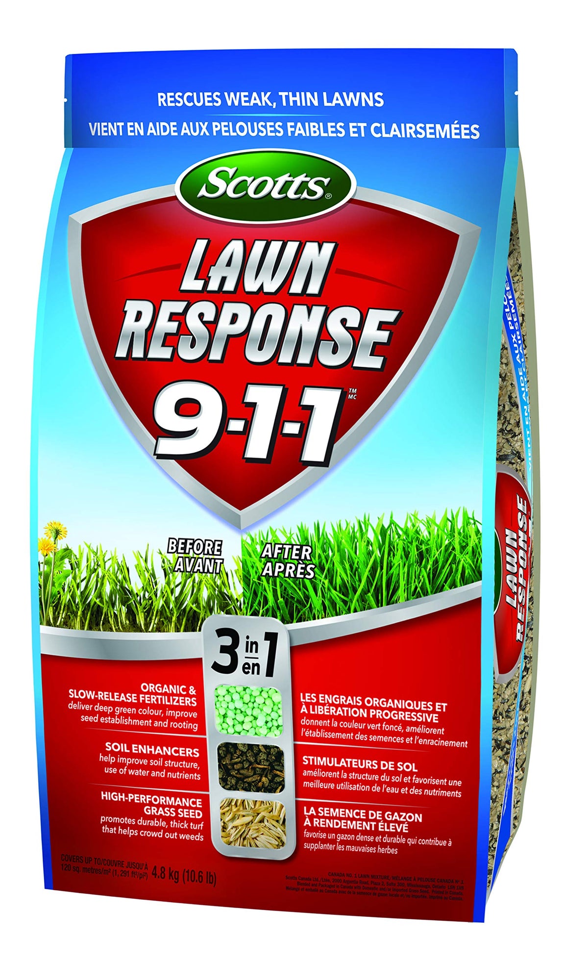 Scotts Lawn Response 9-1-1, 4.8kg, 10003