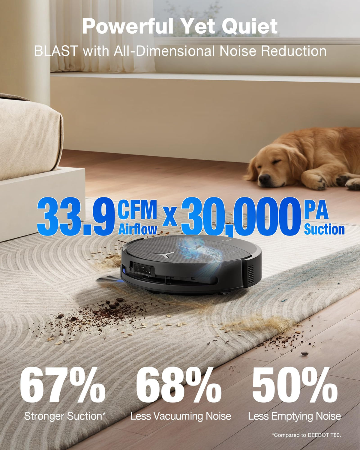 Ecovacs Deebot T90 Pro Omni Robot Vacuum and Mop