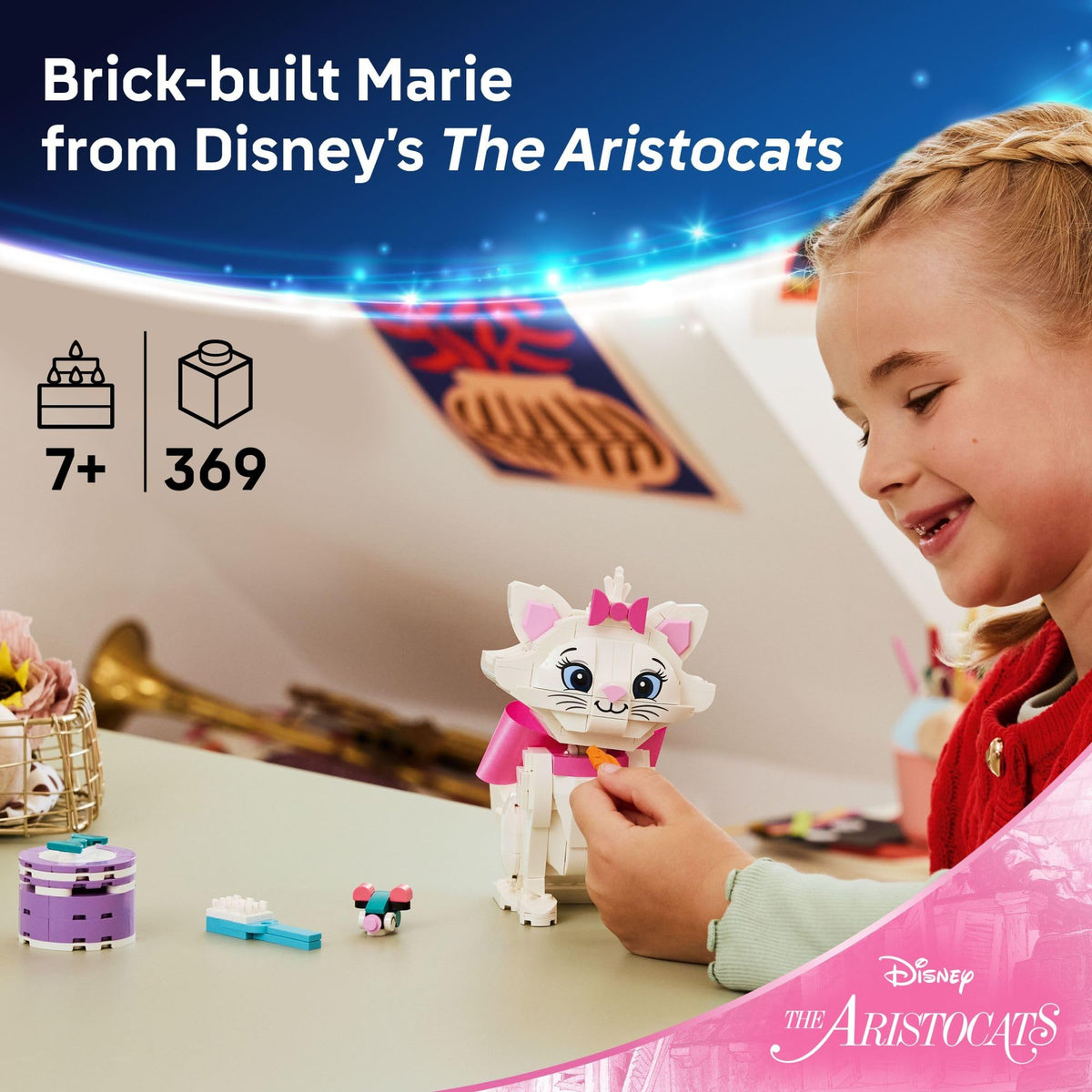 LEGO Disney The Aristocats Adorable Marie Building Set (43286)