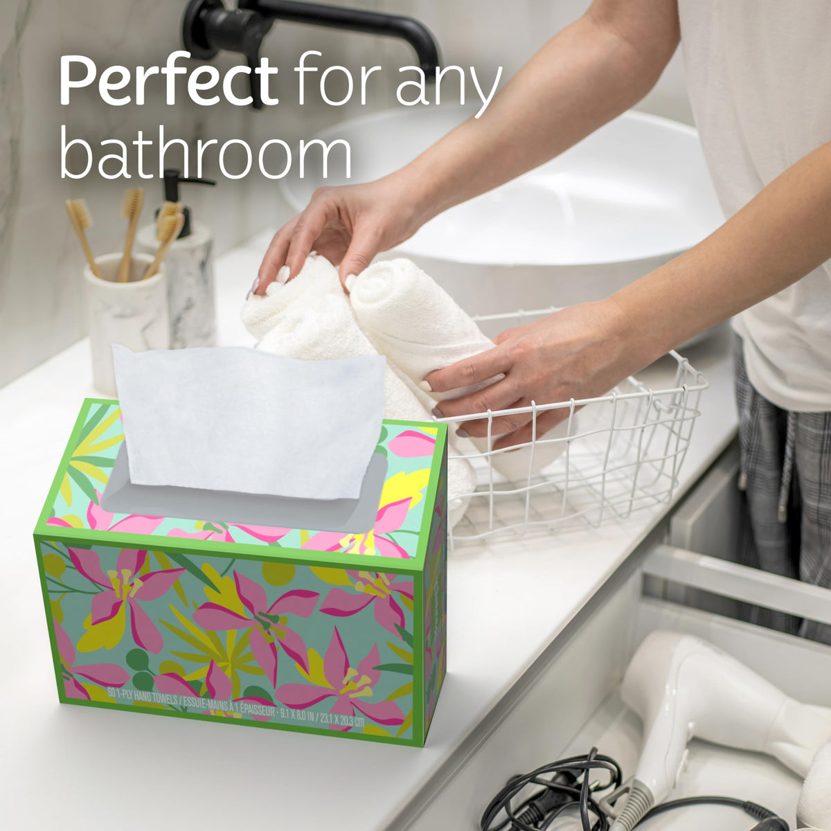 Kleenex Disposable Hand Towels, 60 Towels, 6 Boxes