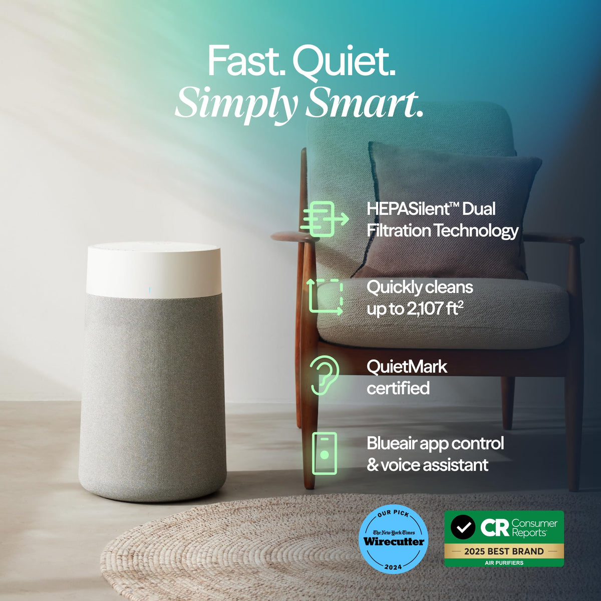 BLUEAIR Blue Pure 311i Max Smart Air Purifier