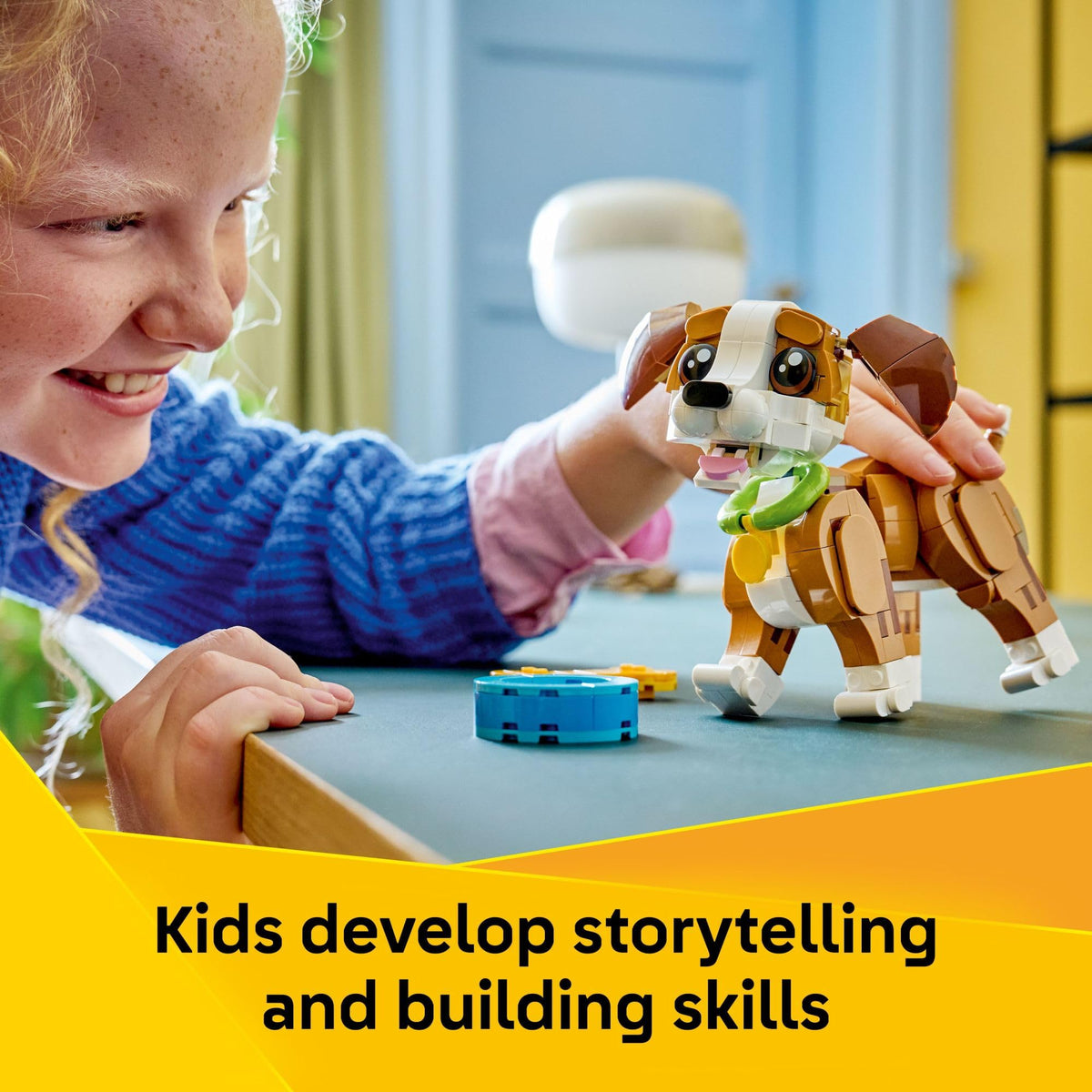 LEGO Creator 3 in 1 Cute Animals Playful Puppy Dog Set 31382