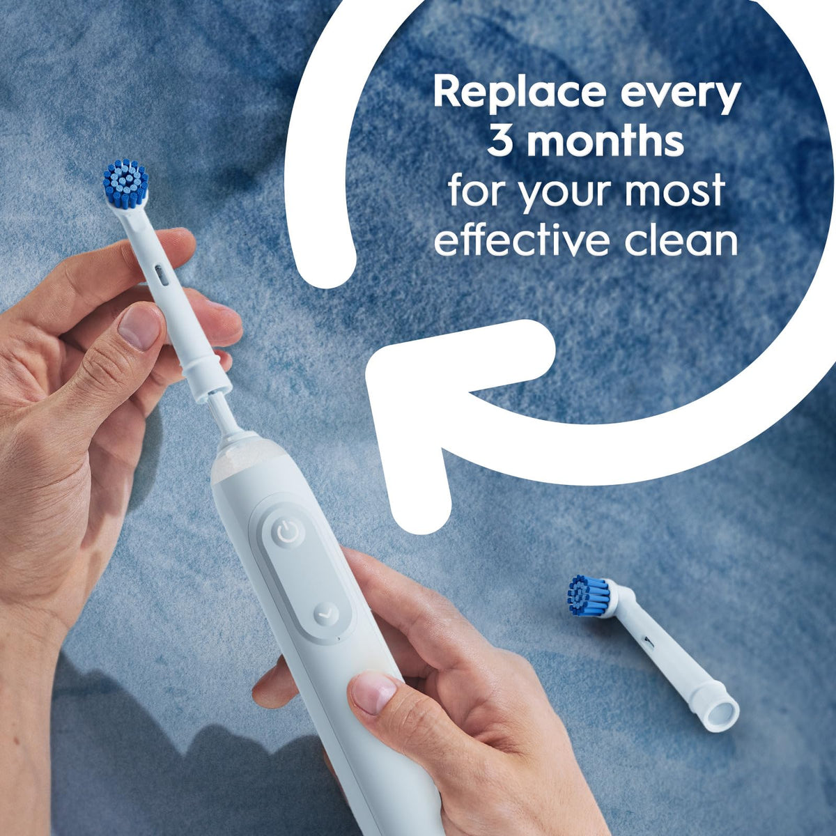 Oral-B Sensitive Gum Care Replacement Brush Heads, 6 Count