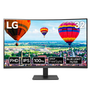 LG 32MR51CA 31.5" Full HD VA Curved Monitor, 100Hz