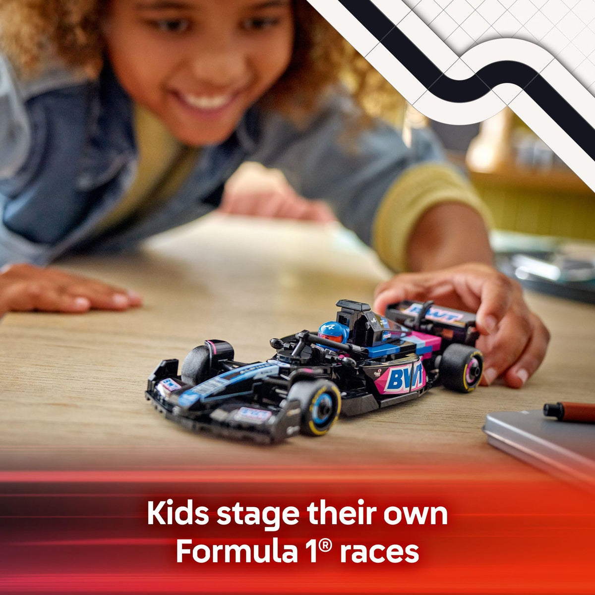 LEGO Speed Champions BWT Alpine F1 Team A524 Race Car, 77248