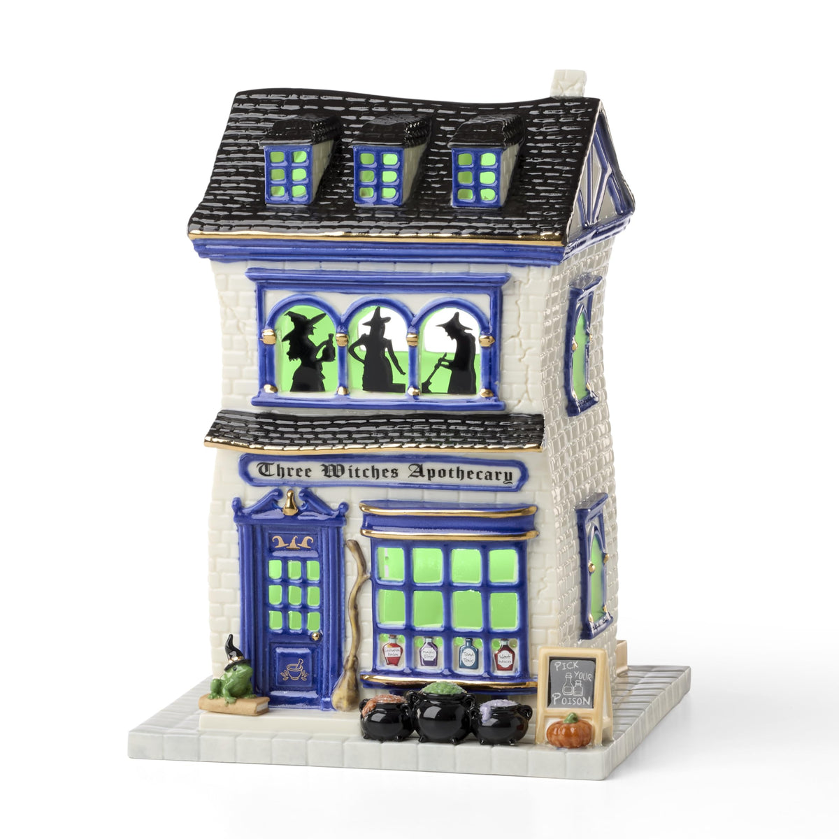 Lenox 899029 Vintage Apothecary Potion Shop Light-Up Figurine