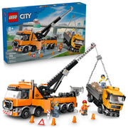LEGO City Heavy-Duty Recovery Tow Truck with Crane Building Set, 60467