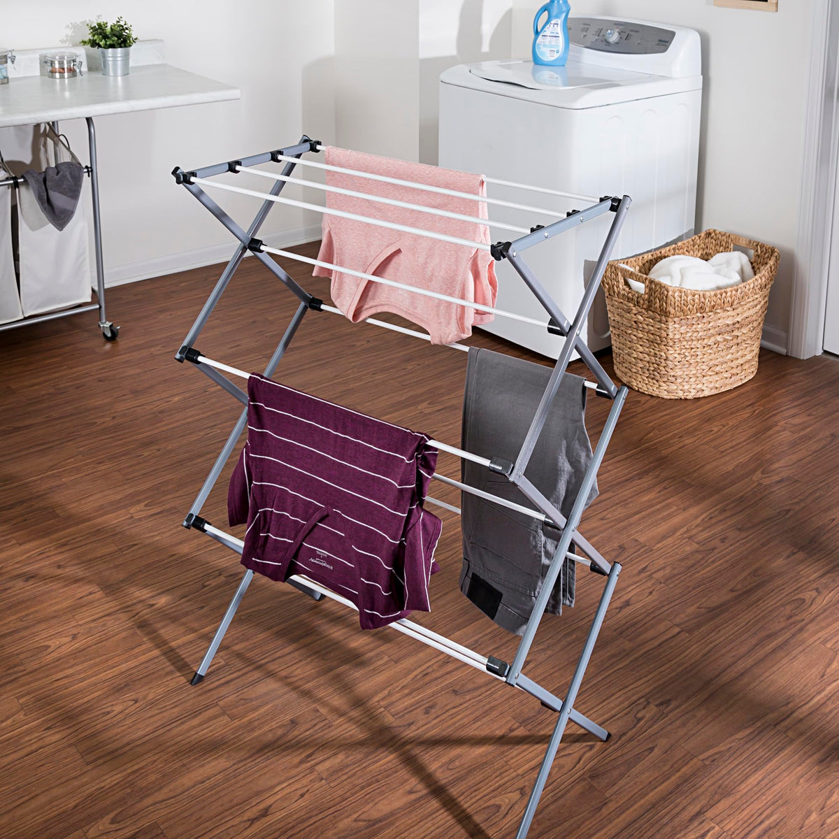 Honey-Can-Do DRY-01306 Folding Clothes Drying Rack, 42 Inch