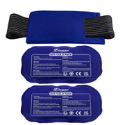 Bicaree Reusable Cold Gel Ice Packs, 3-Piece Set