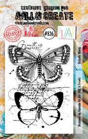 AALL and Create Stamp Set - 826 -Delicate Wings