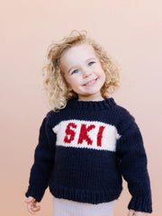 The Blueberry Hill Ski Sweater, Navy