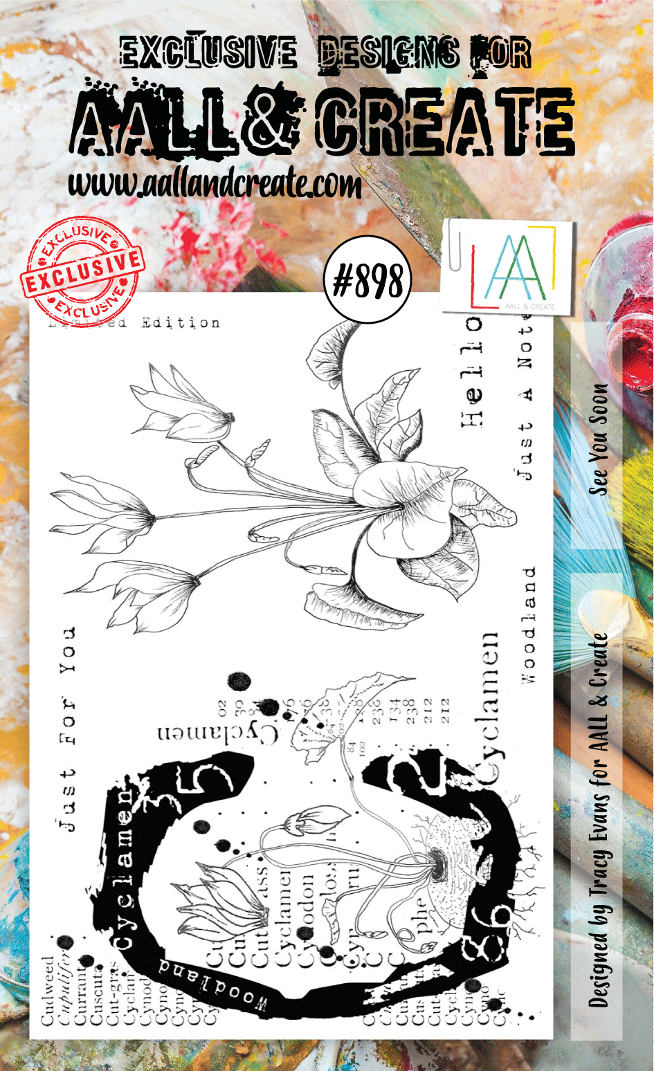 AALL and Create Stamp Set -898 - See You Soon