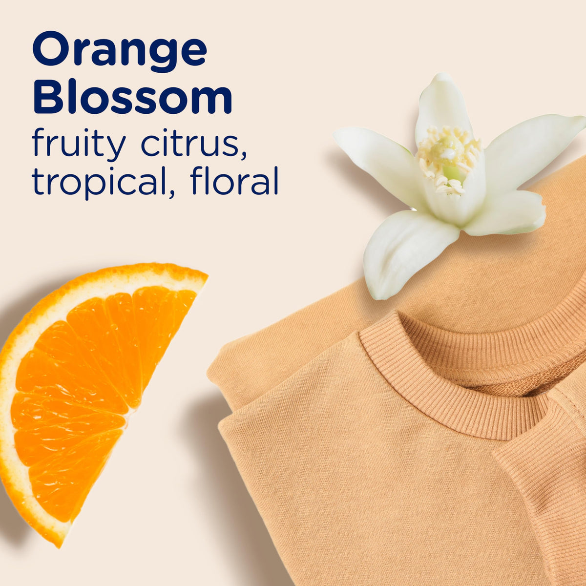 Downy Light Laundry Scent Booster Beads, Orange Blossom, 680 g