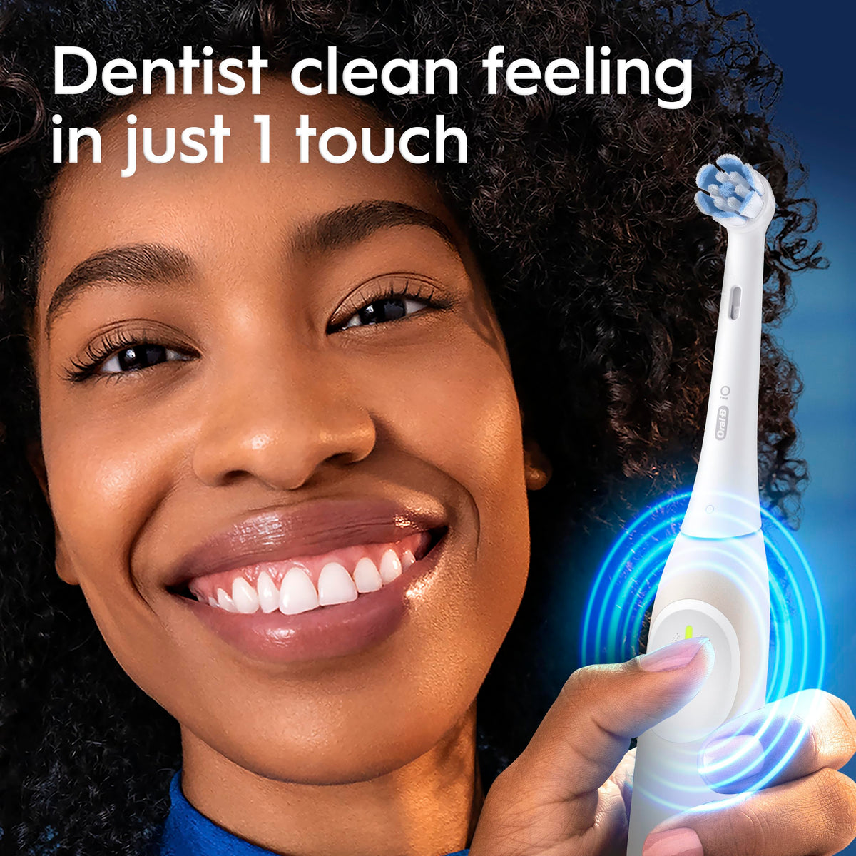 Oral-B iO2 Rechargeable Electric Toothbrush, Peach