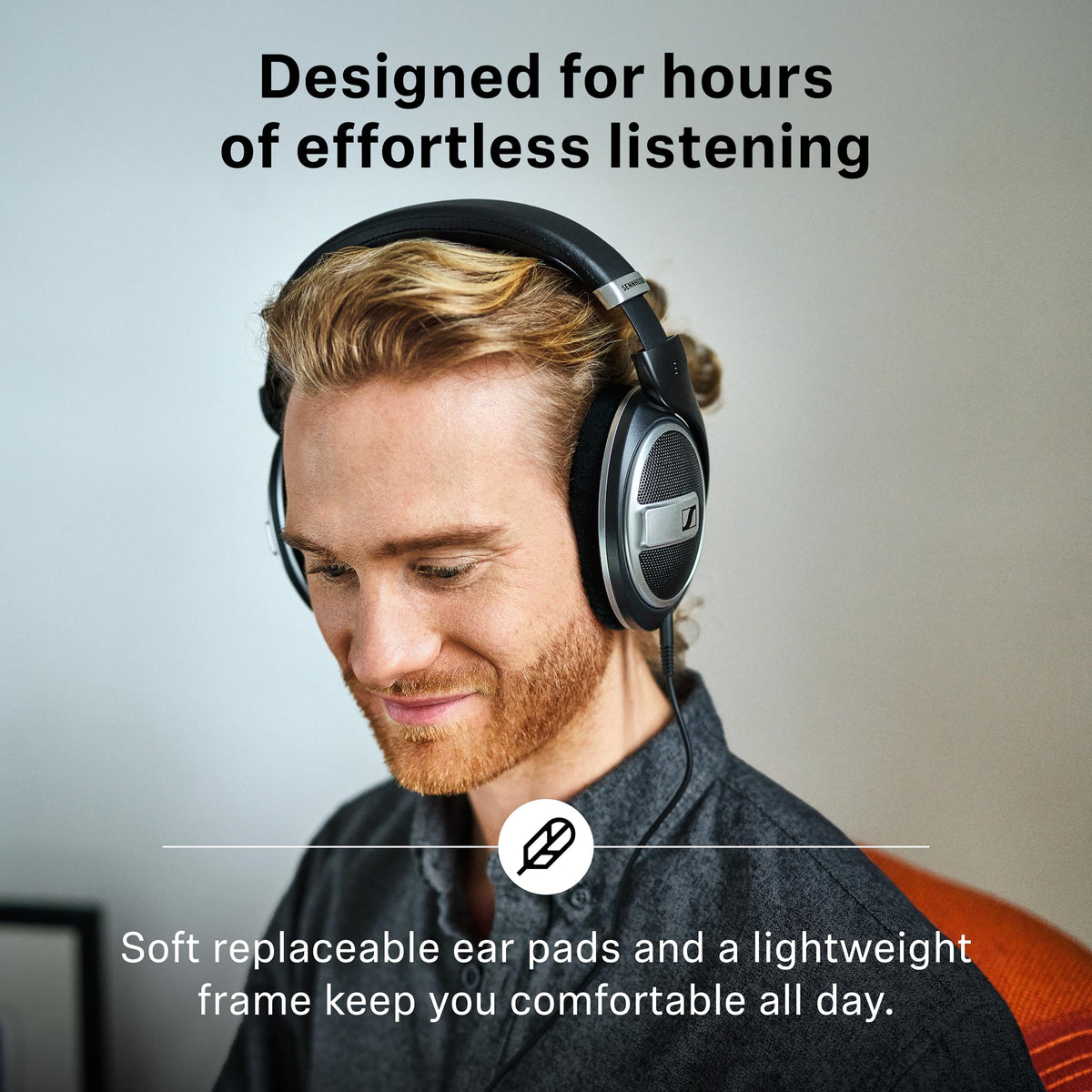 Sennheiser HD 599SE Open-Back Wired Headphones, Black