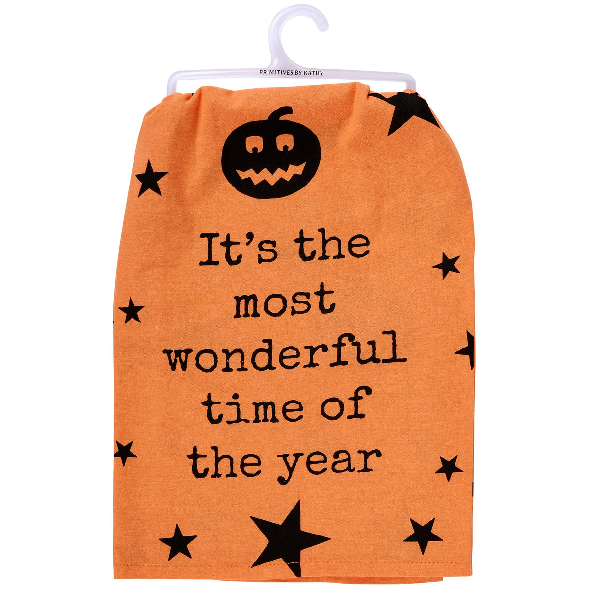 Primitives by Kathy Jack O'Lanterns and Stars Kitchen Towel