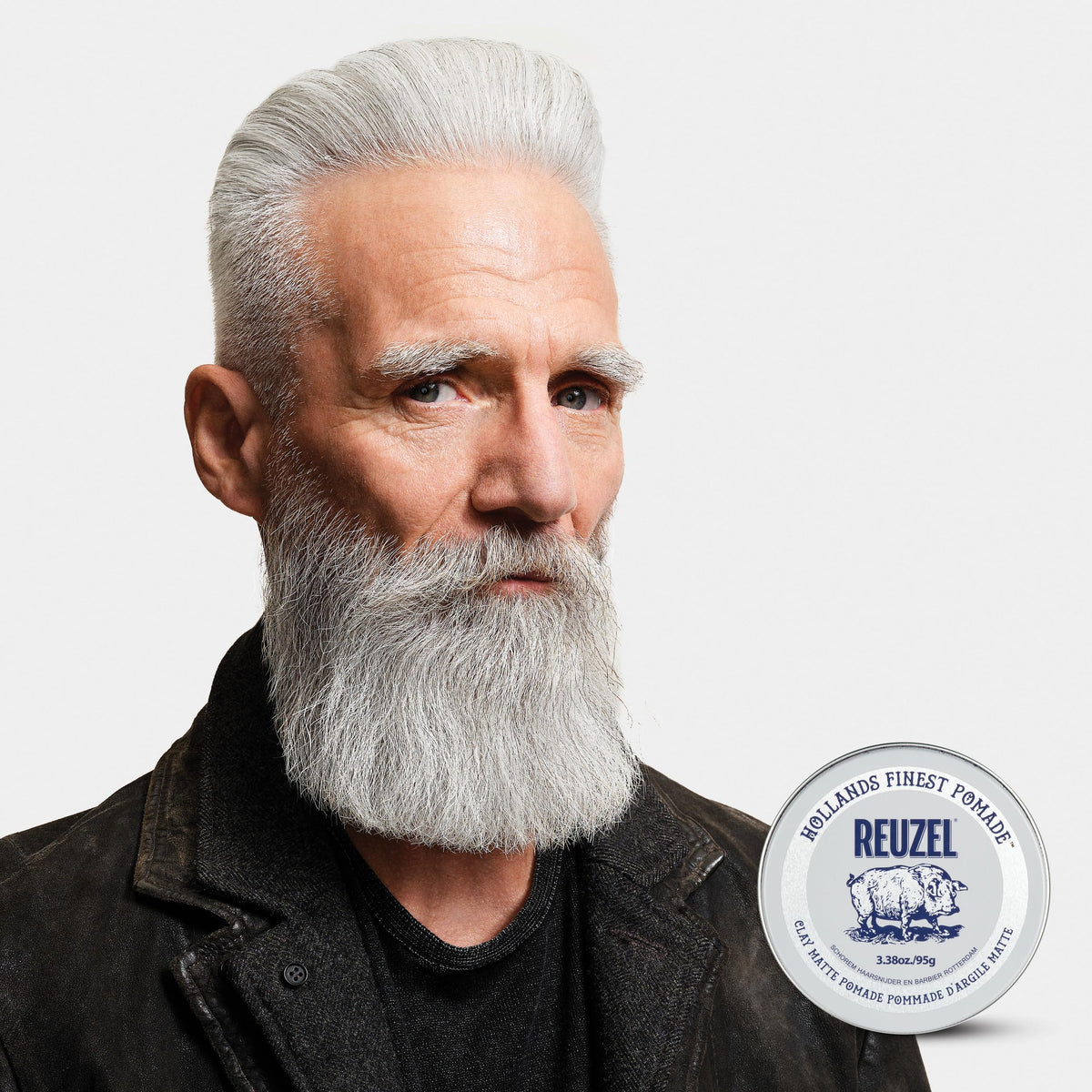 Reuzel Clay Matte Pomade, Medium Hold, 95g