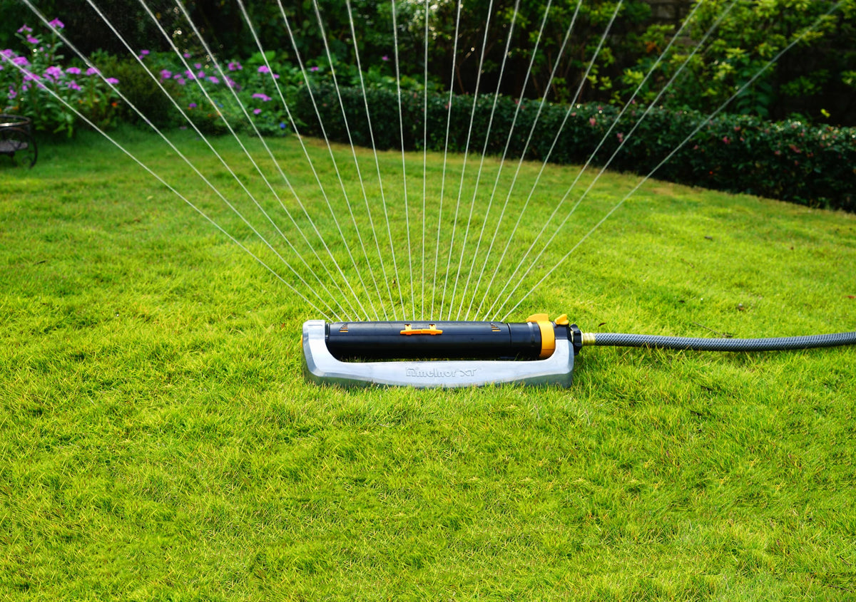 Melnor 65154AMZ XT Turbo Oscillating Sprinkler, 4,500 sq. ft.