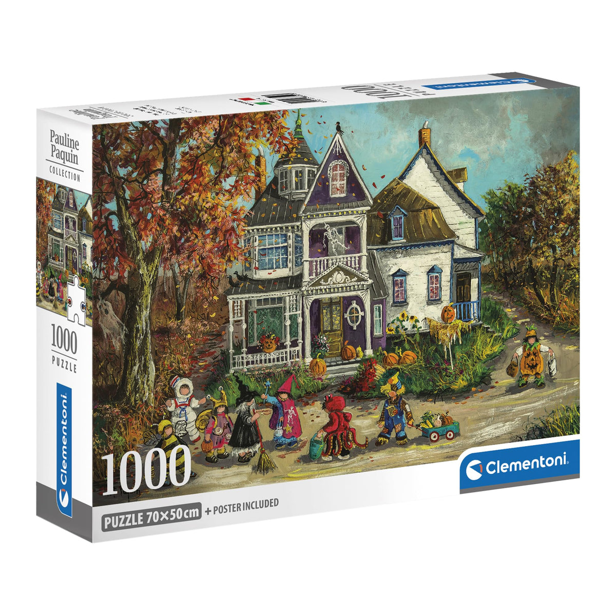 Clementoni The Haunted House Puzzle, 1000 Piece, 70 x 50 cm