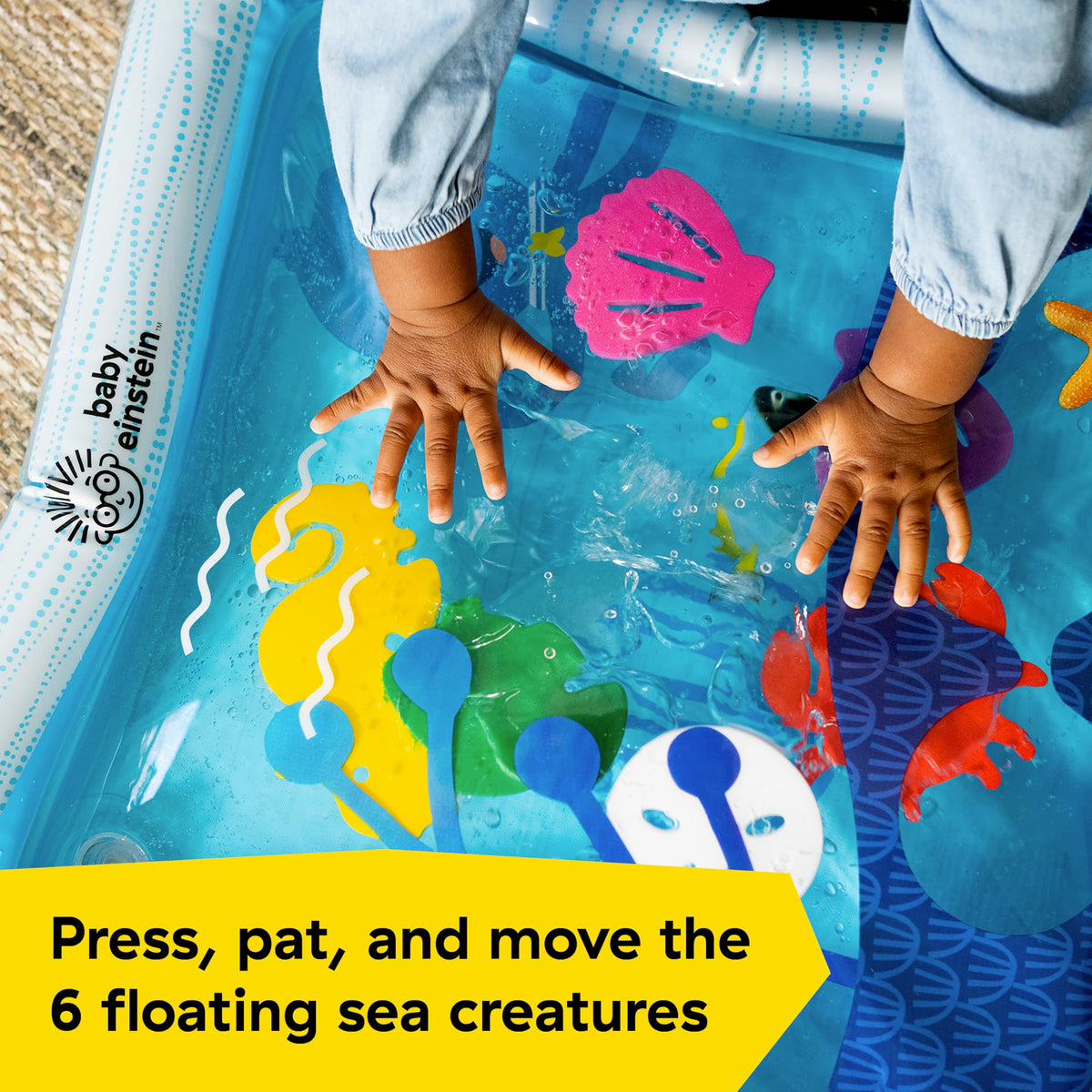 Baby Einstein Octopus Water Play Mat, Blue