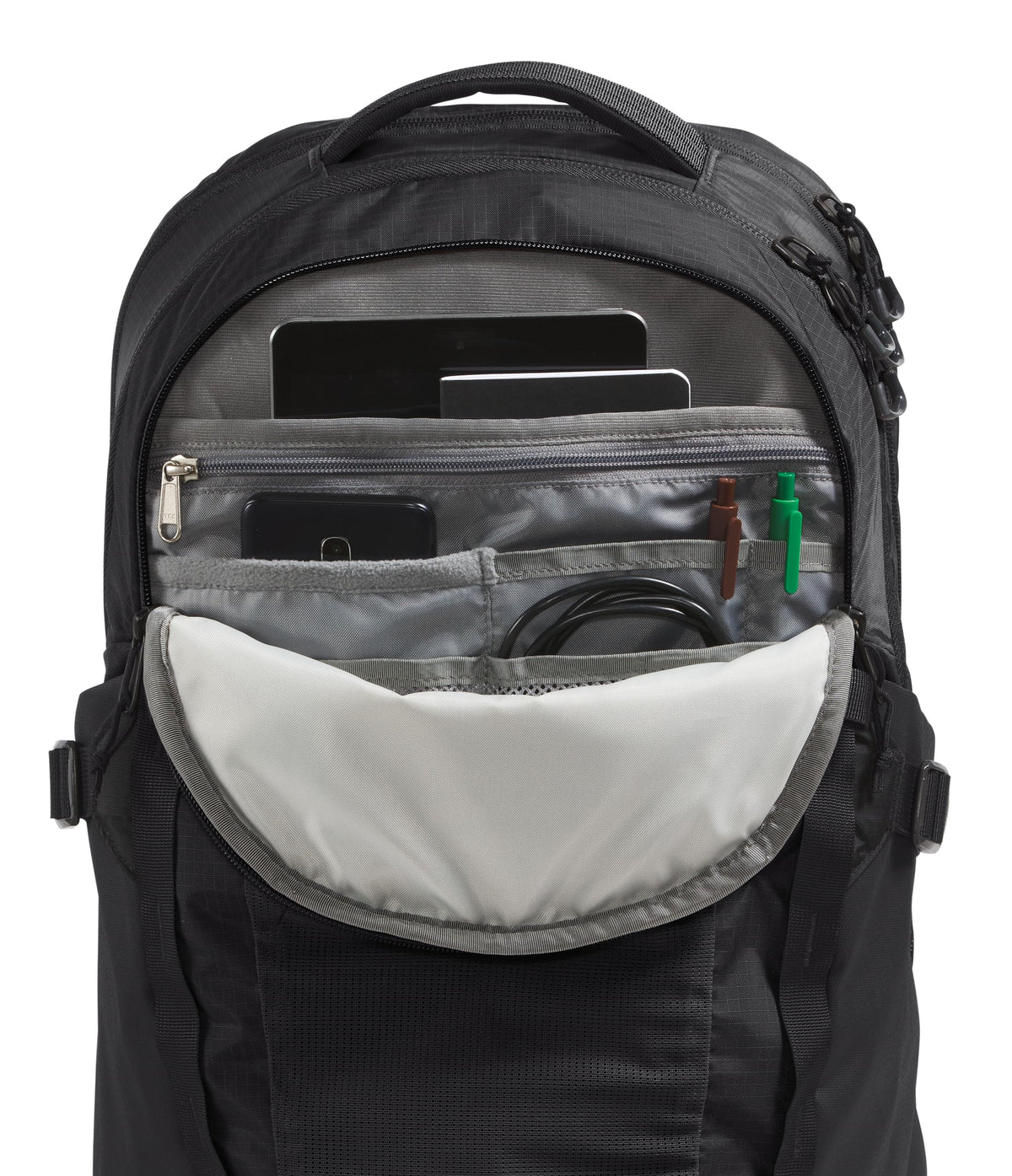 The North Face Recon Everyday Laptop Backpack, TNF Black, One Size