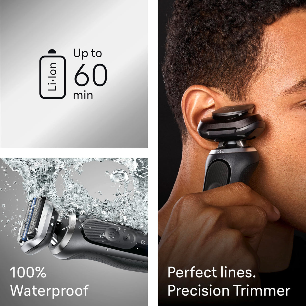 Braun Series 7 Foil Shaver for Men, 7120s