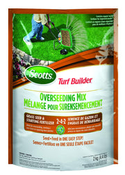 Scotts Turf Builder Overseeding Mix Grass Seed, 2 kg