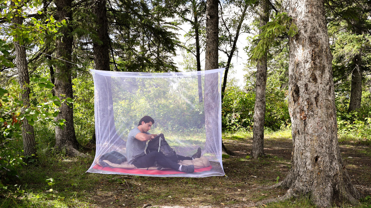 Coghlan's Rectangular Mosquito Net, White, 78" x 32" x 59"