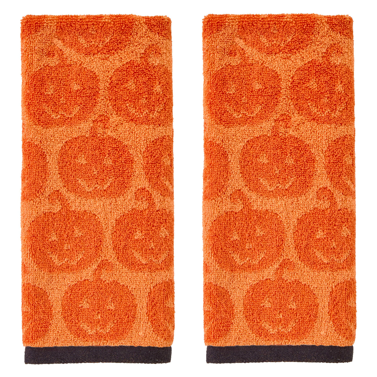 SKL Home Jack O Lantern Hand Towel Set, 2 Pc