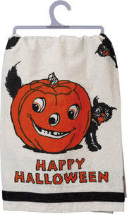 Primitives by Kathy Retro-Inspired Halloween Dish Towel