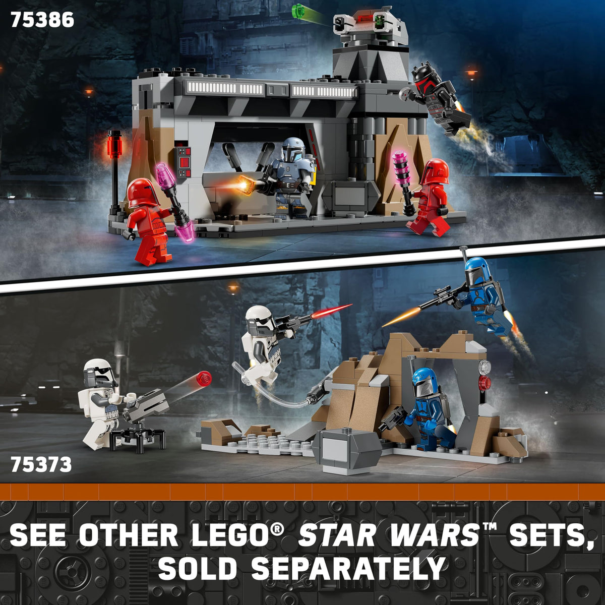 LEGO Star Wars Mandalorian Ambush on Mandalore Battle Pack, 75373