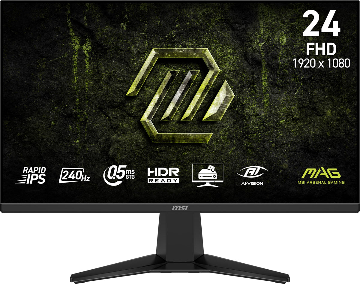 MSI MAG 245F X24 24-inch Gaming Monitor, 1920 x 1080, 240Hz