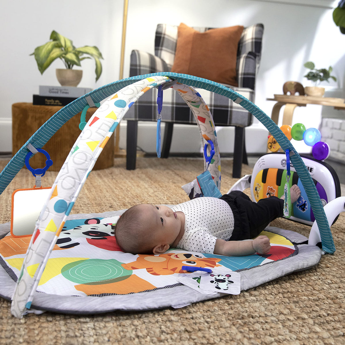Baby Einstein 4-in-1 Kickin' Tunes Music and Language Play Gym