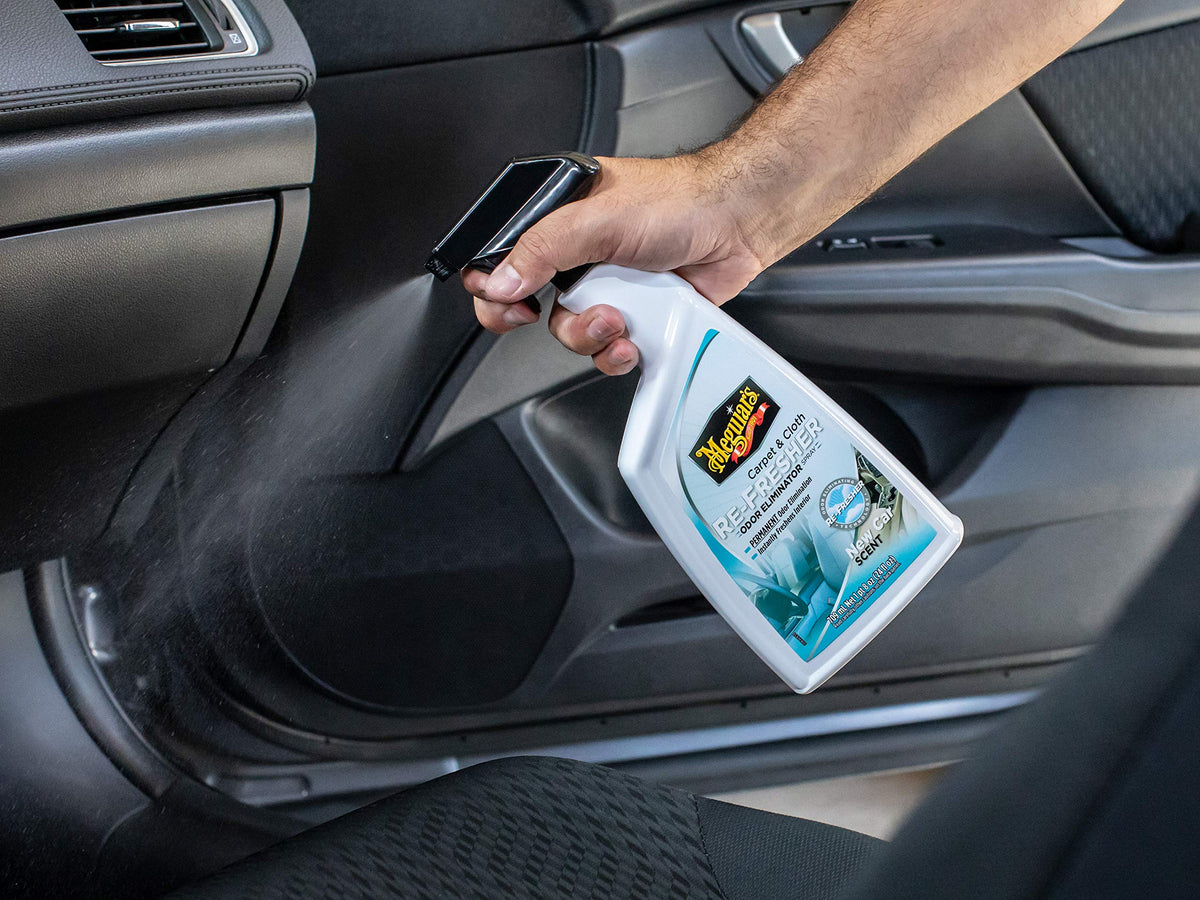 Meguiar's Carpet & Cloth Re-Fresher Odor Eliminator Spray, 24 Oz