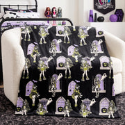 Franco Monster High Halloween Plush Throw Blanket, 50 x 70 Inch