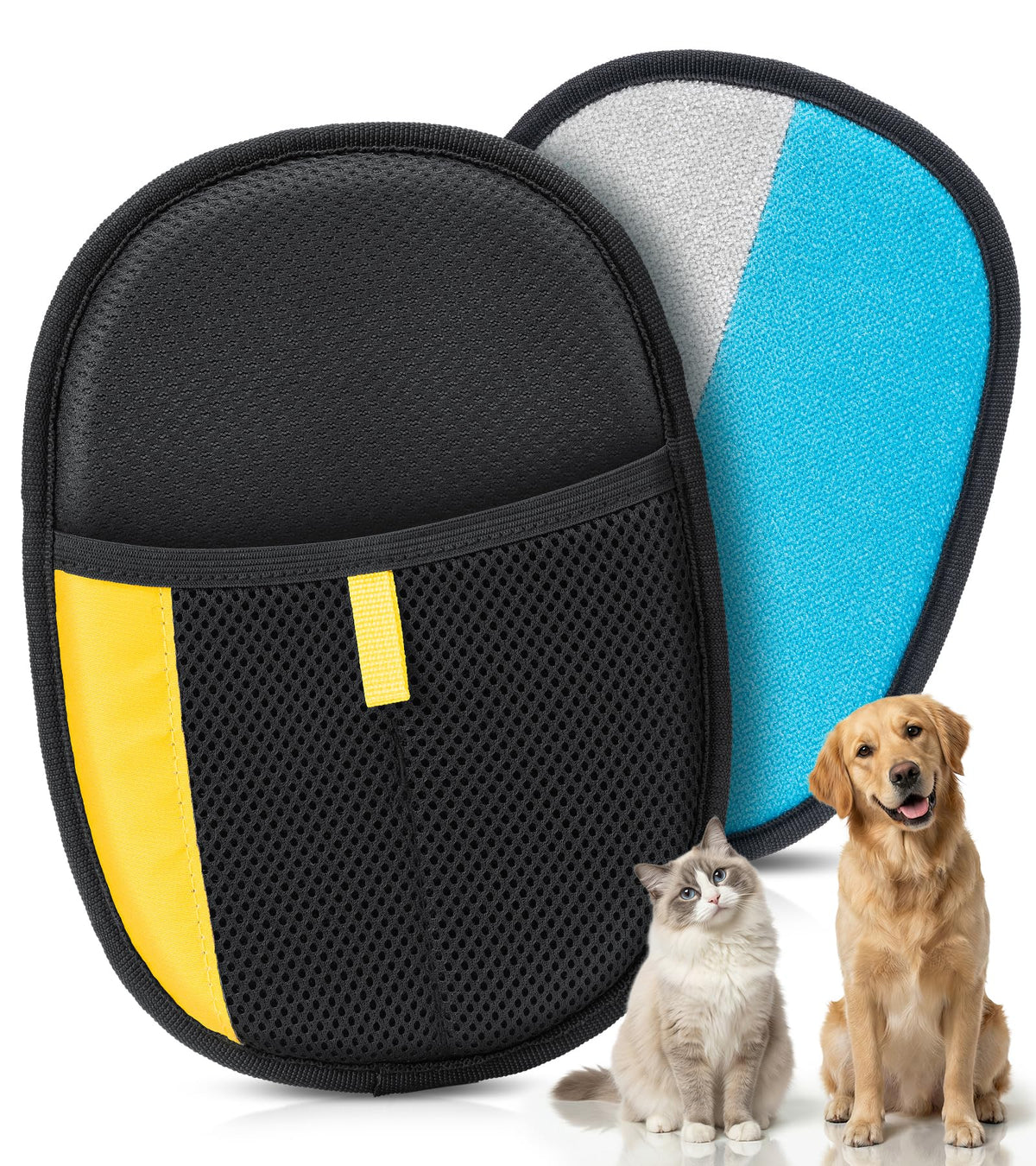 Bispoy Reusable Pet Hair Removal Glove