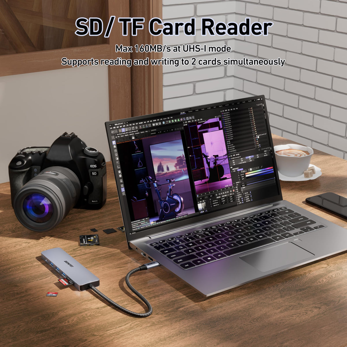 BENFEI 7-in-1 USB-C Hub with HDMI