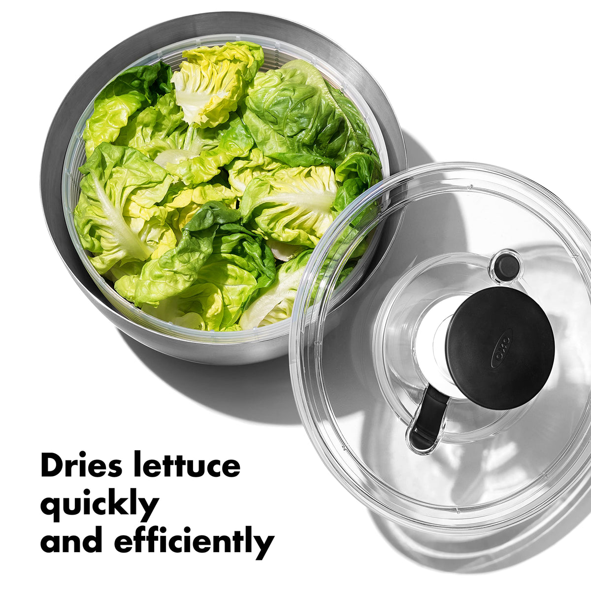 OXO Good Grips Steel Salad Spinner