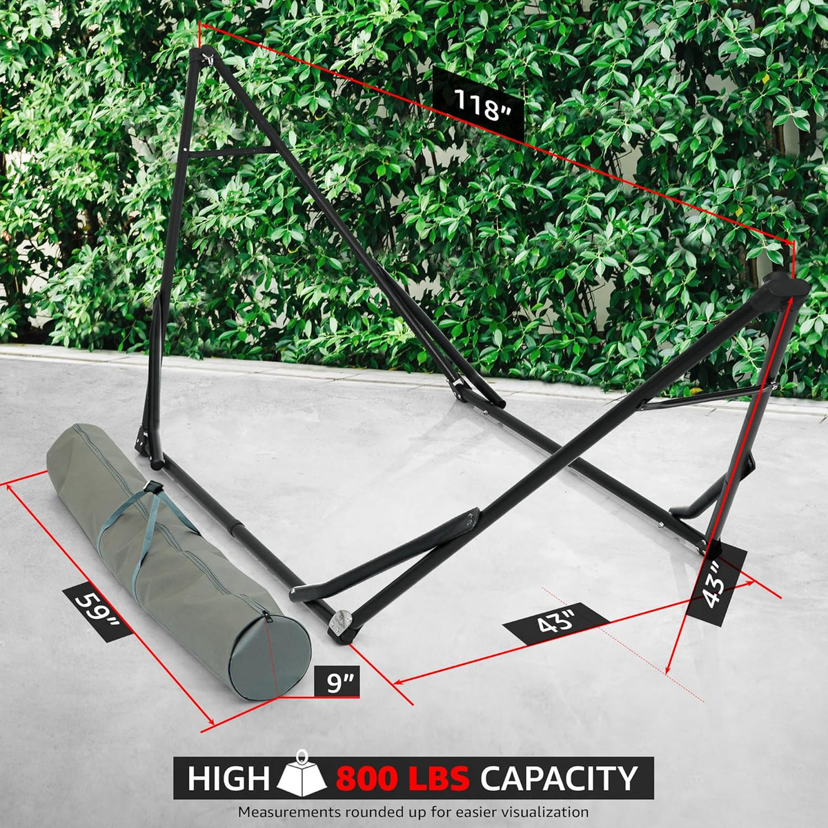 Tranquillo Unity Hammock Stand, Large