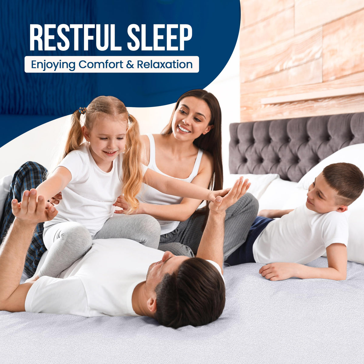 Utopia Bedding Waterproof Terry Mattress Protector, Full