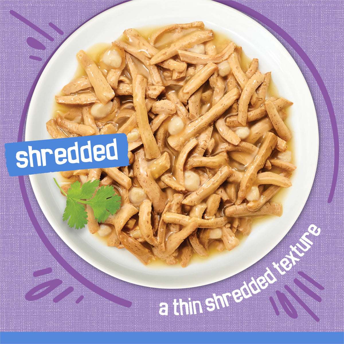 Friskies Shredded Wet Cat Food, Turkey & Cheese in Gravy, 156g x 24
