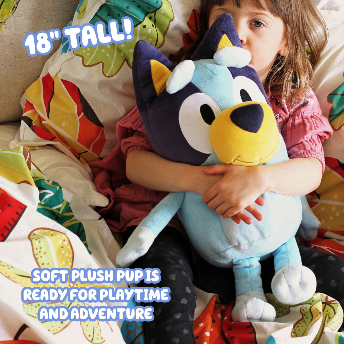 Bluey 18" Jumbo Stuffed Animal, 13010