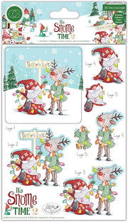 It's Snome Time 2 -  3D Decoupage