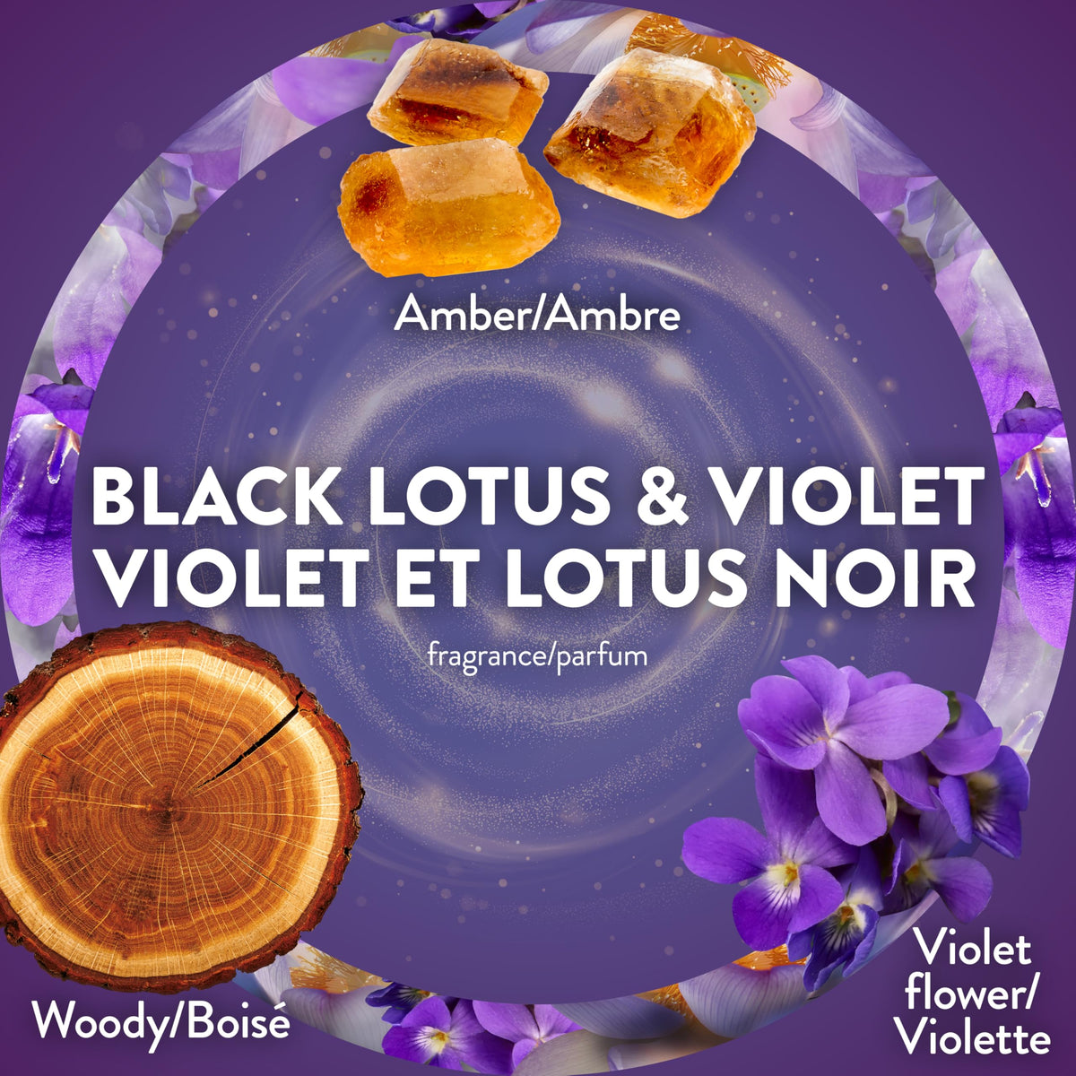 Air Wick Essential Mist Refill, Black Lotus and Violet, 3 Count