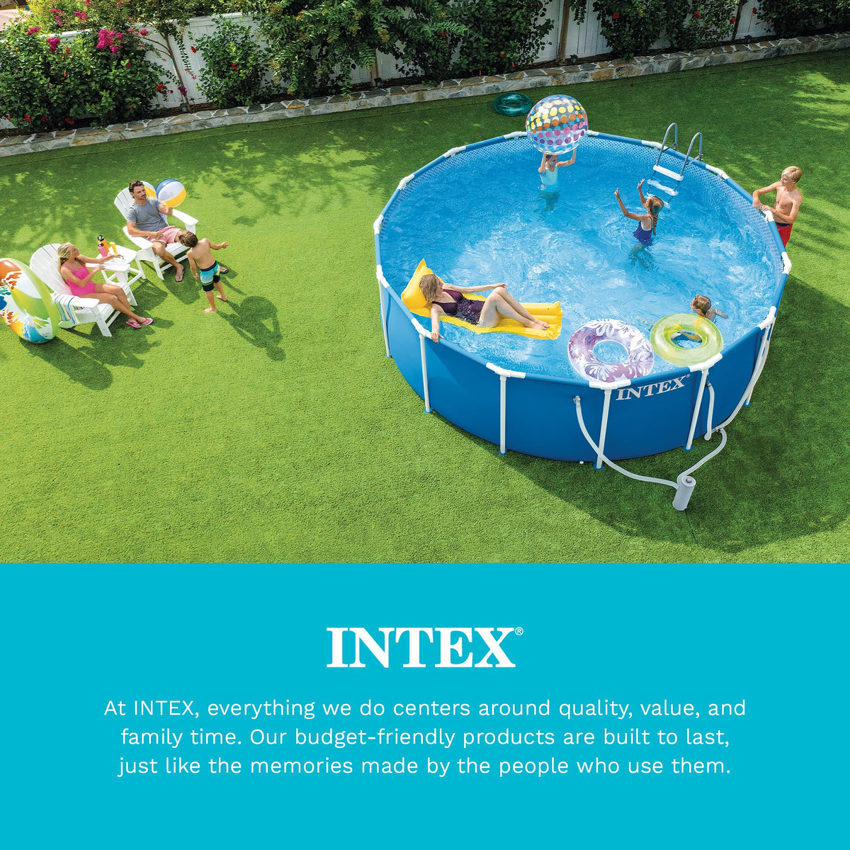 Intex Solar Pool Cover for 18 ft Easy Set & Frame Pools